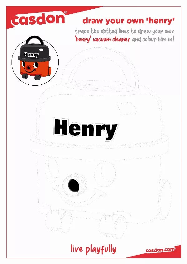 Casdon Draw Your Own Henry